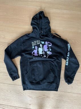Olivia Rodrigo GUTS World Tour Black Graphic Hoodie